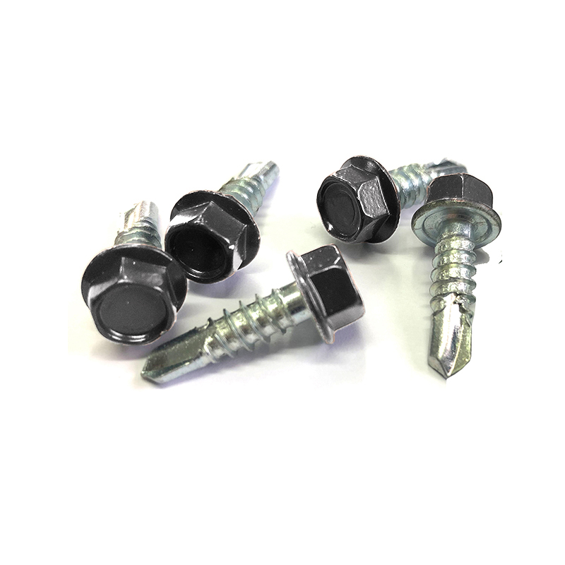 Skrūve DIN7504K, 5.5*19mm, RAL7016 pelēks