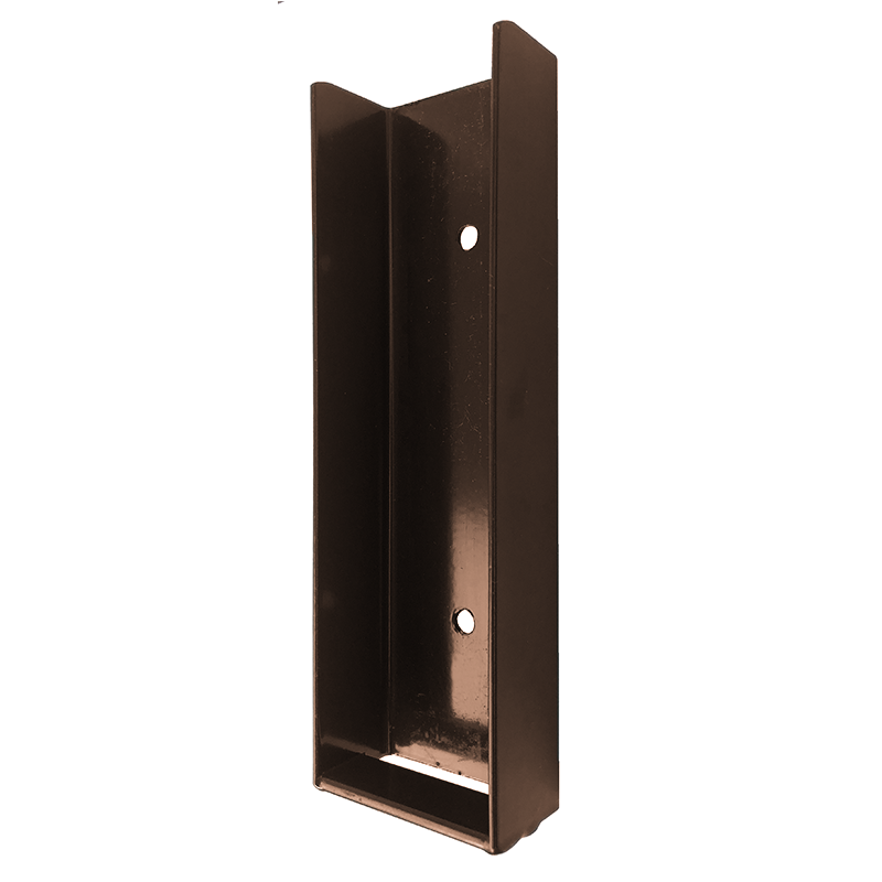 Pasētas metāla stiprinājums RAL8017 brūns 20*6cm