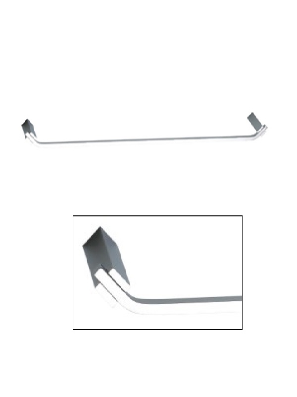Dvieļu stienis(60cm) 84724C, HROMS