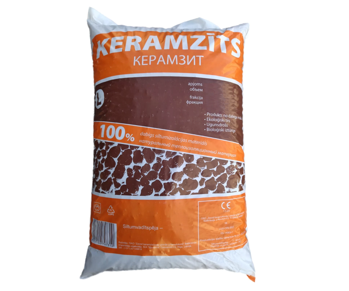 Keramzīts 30L, frakcija 0-4mm