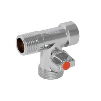 Lodveida ventīlis veļas mašinai 1/2M-1/2F-3/4M