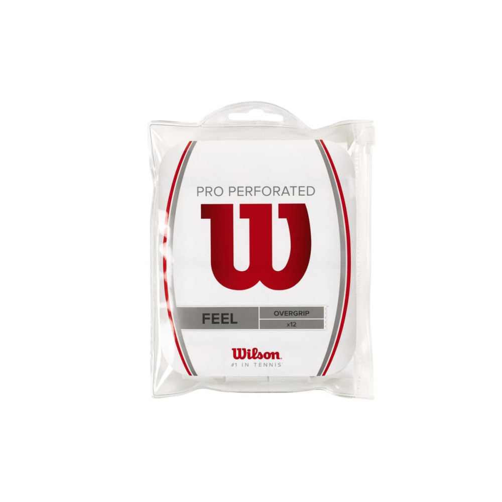WILSON PRO OVERGRIP PERFORATED 12gb, balts