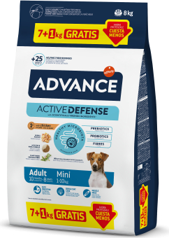 ADVANCE DOG MINI ADULT 7+1 KG