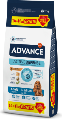 ADVANCE DOG MEDIUM ADULT 14+3 KG