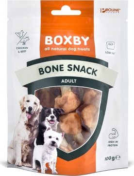 BOXBY BONE SNACK 100g - papildbarība