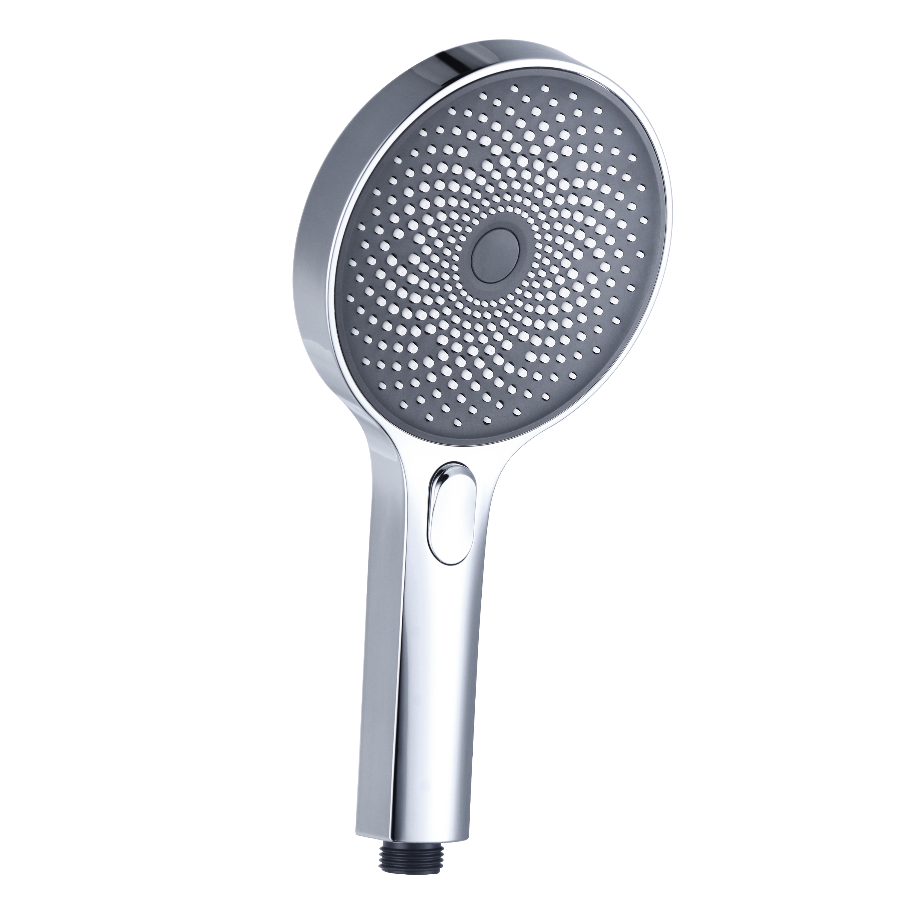 Dušas klausule Vento Moderna hromēta/melna 130mm