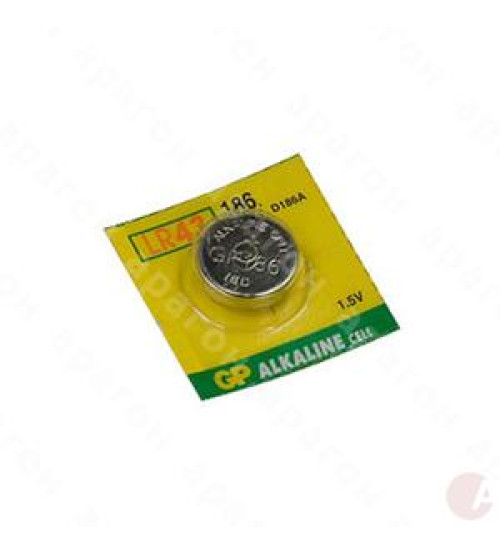 Baterijas GP AG 12/LR43, 1,5