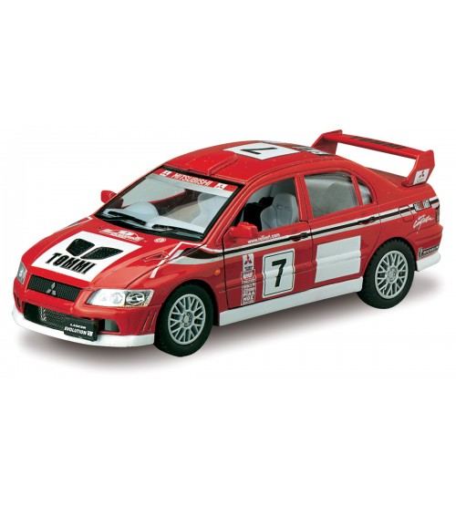 Metāla mašīnas modelis Lancer Evolution WRC