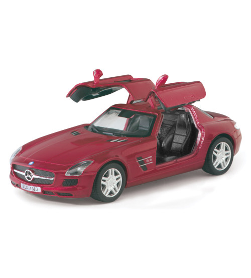 Metāla mašīnas modelis Mercedes-Benz SLS AMG