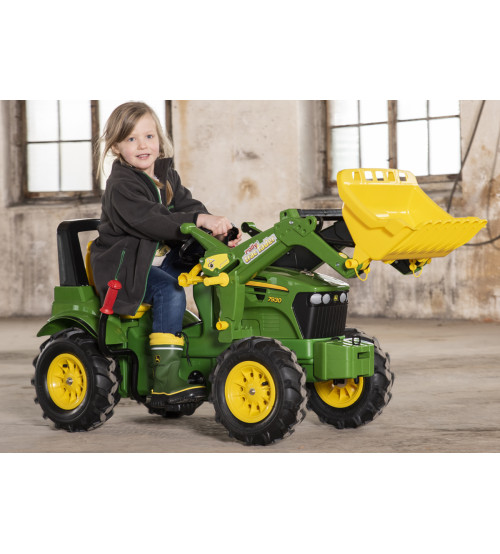 Traktors ar pedāļiem rollyFarmtrac John Deere