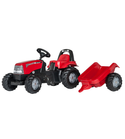 Bērnu traktors ar pedāļiem ar piekabi