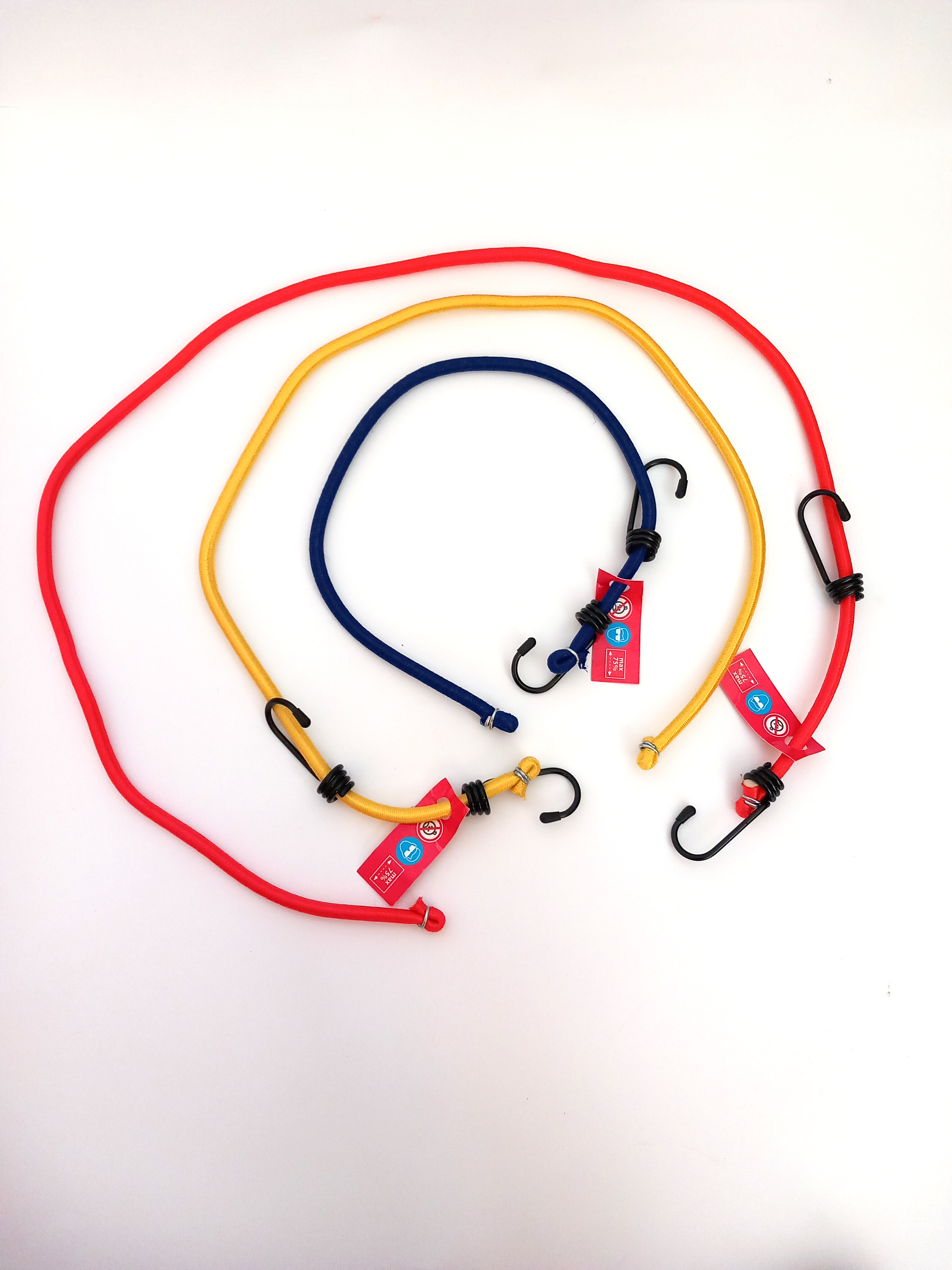 3 elastīgo siksnu komplekts "Bungee