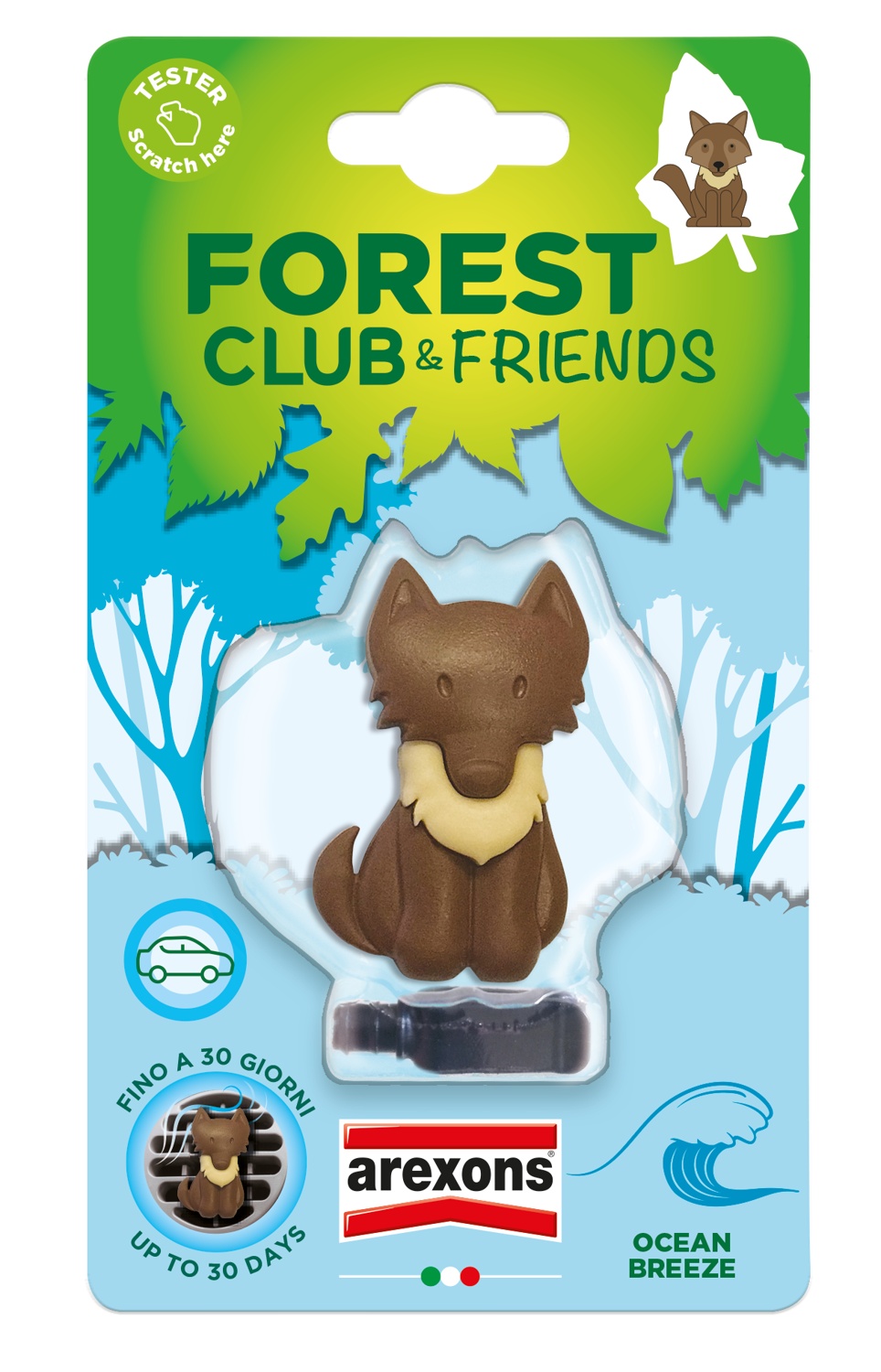 Forest club – WOLF auto ventilācijas