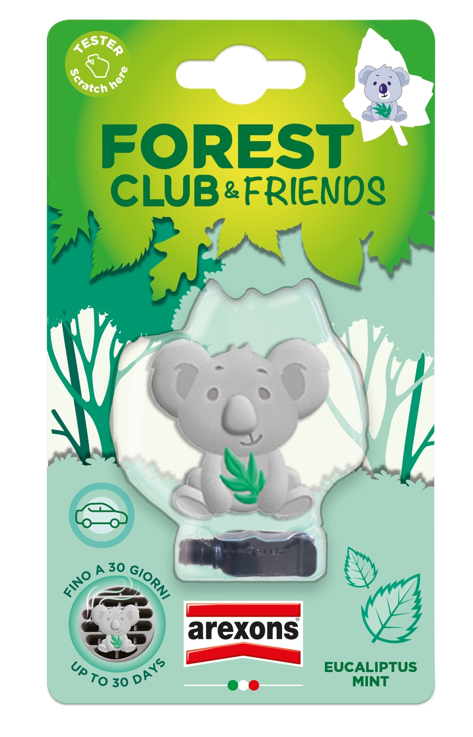 Forest club – KOALA auto ventilācijas
