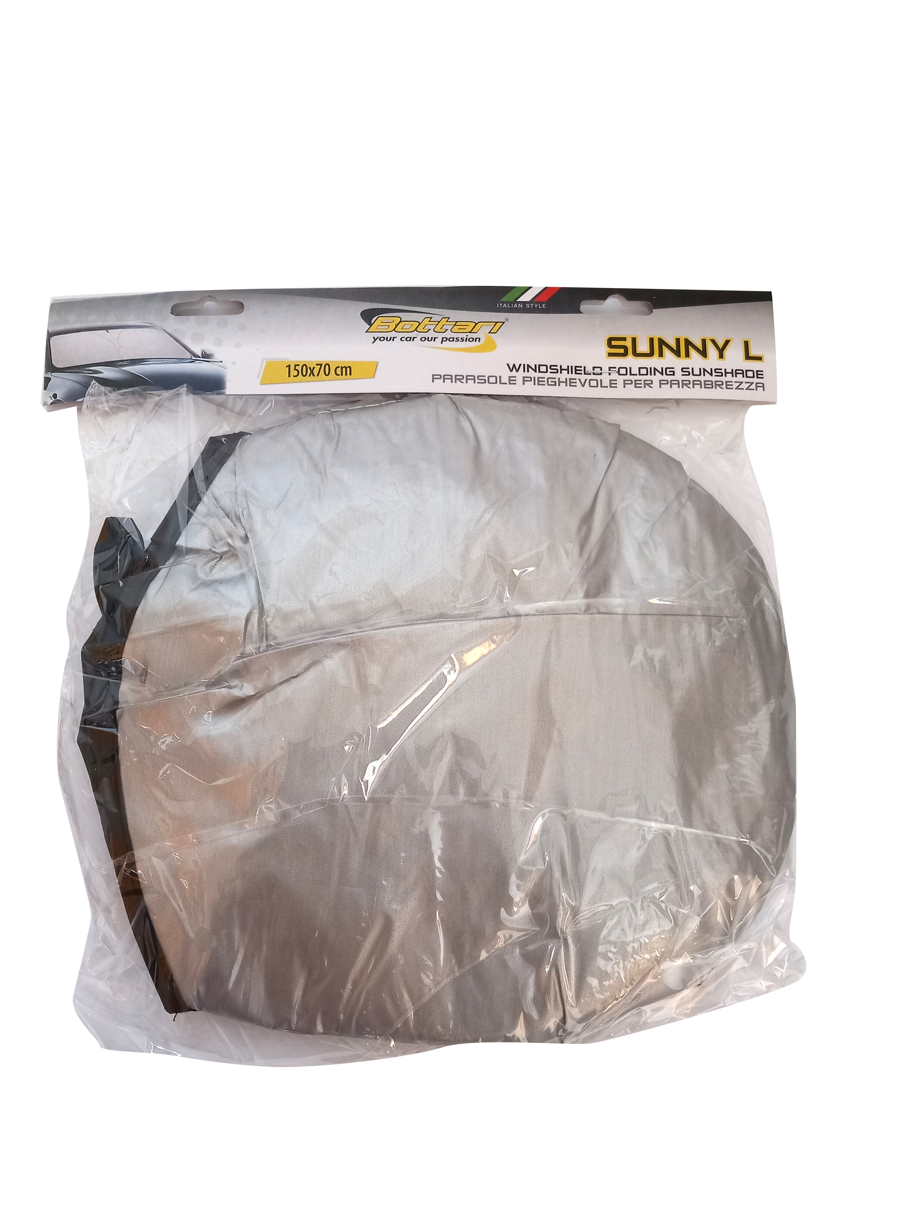 Priekšējā stikla lokāms saulessargs "Sunny