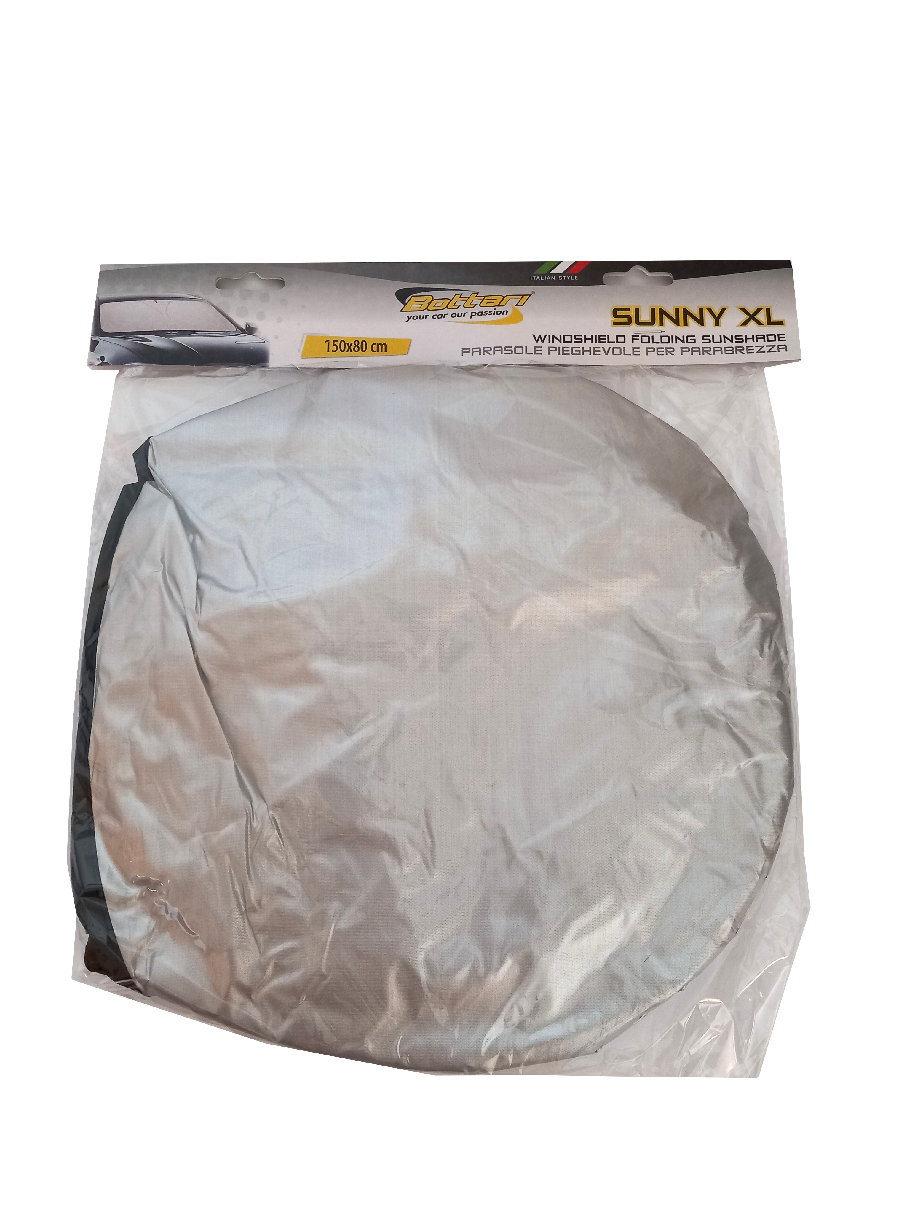 Sunny XL priekšējā stikla saulessargs 150×80 cm