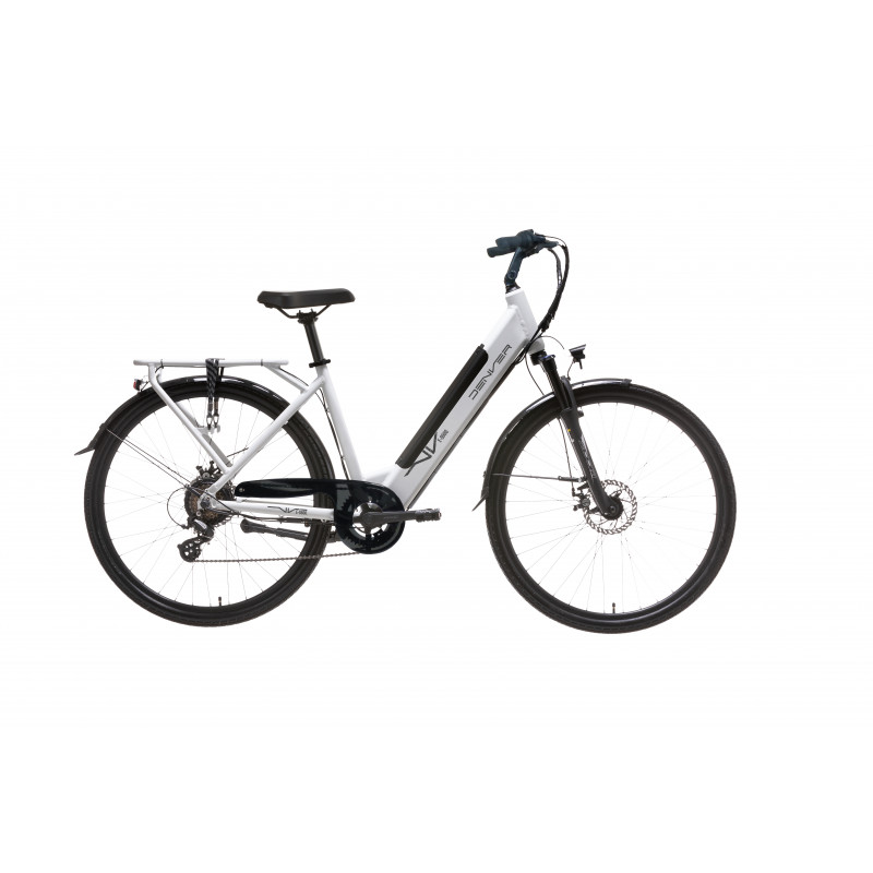 Elektriskais velosipēds E8600, balts