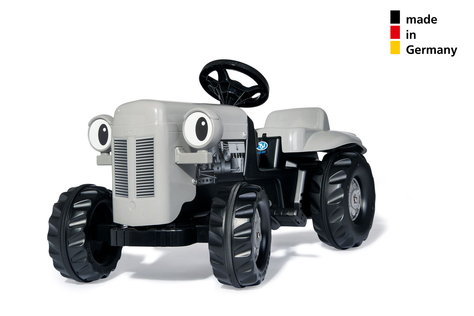 RollyKid Little Grey Fergie pedāļu traktors