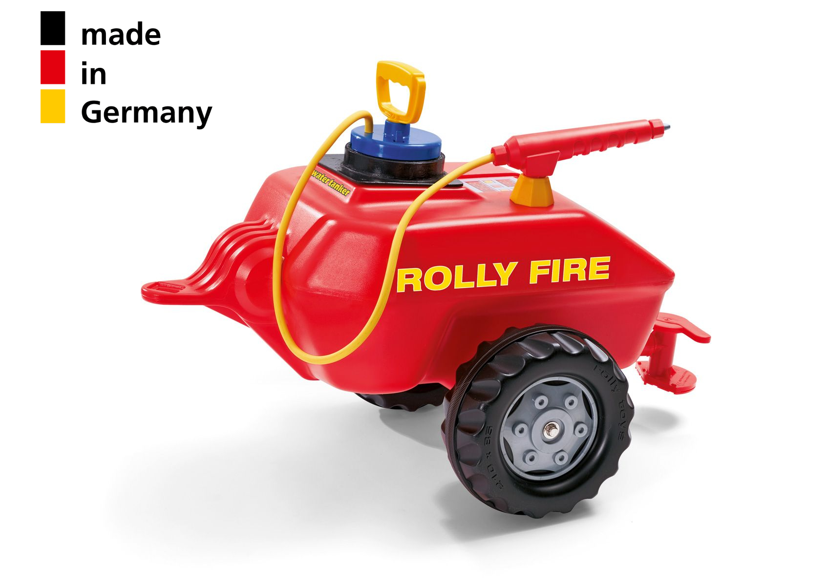 RollyVacumax Fire ugunsdzēsēju mucas piekabe