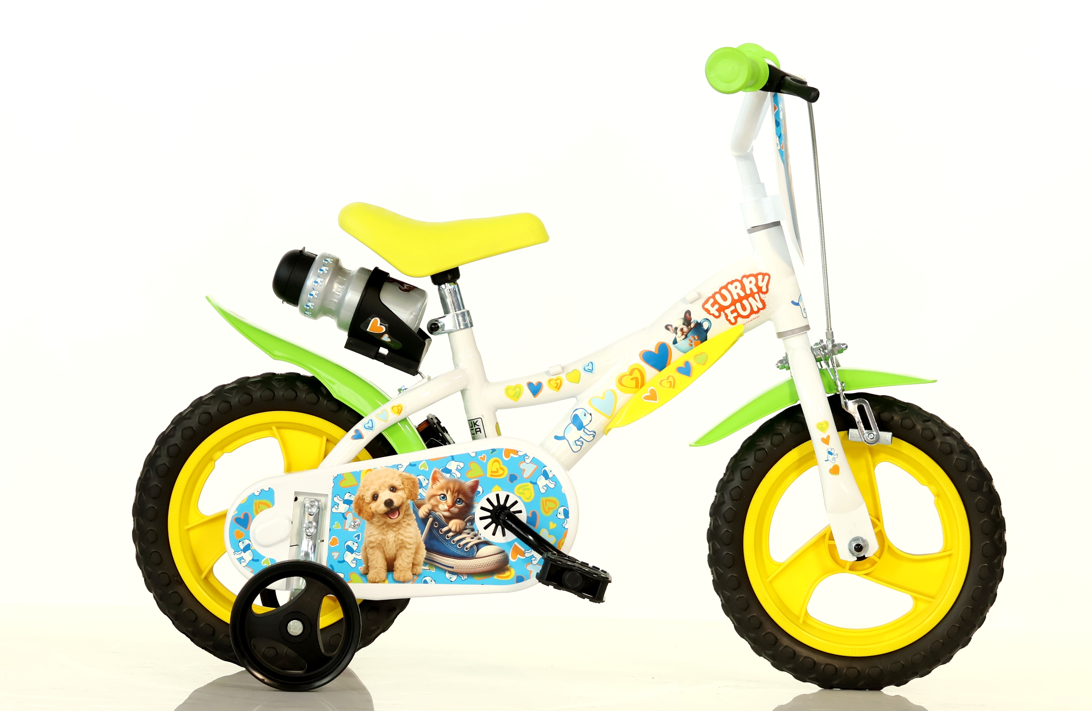 Bērnu velosipēds 12`` "Furry Fun"