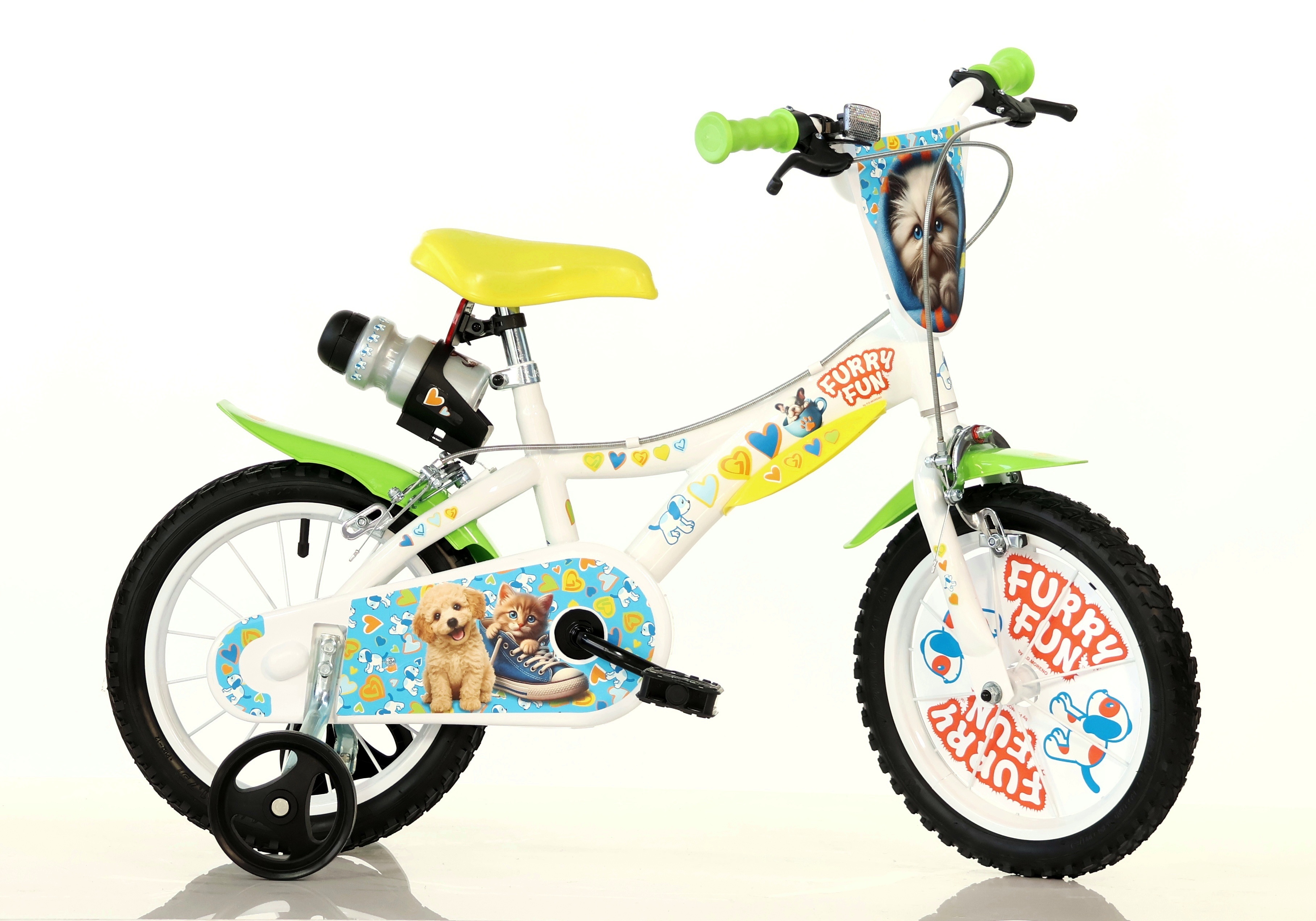 Bērnu velosipēds 16`` "Furry Fun"