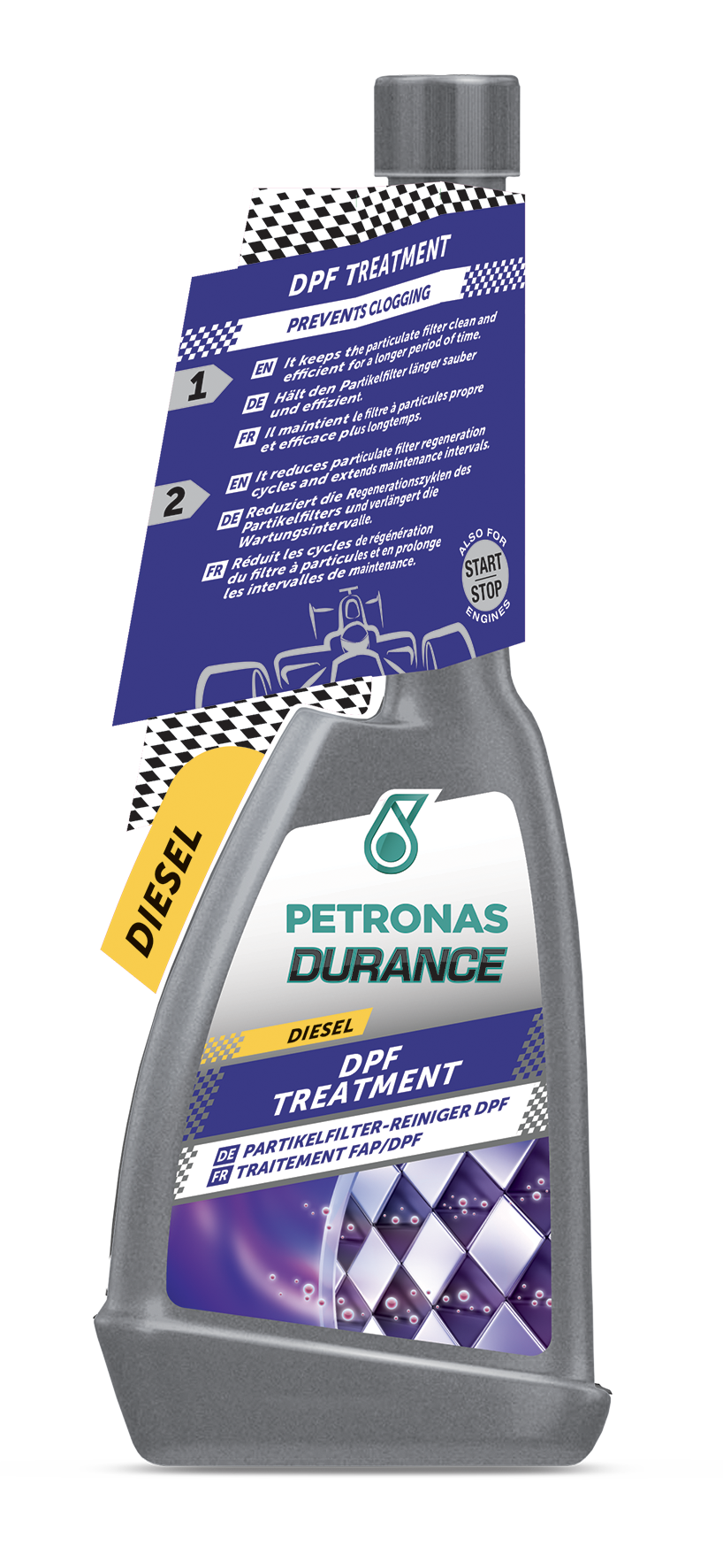 Cietvielu filtra apstrāde - dīzeļdegviela PETRONAS