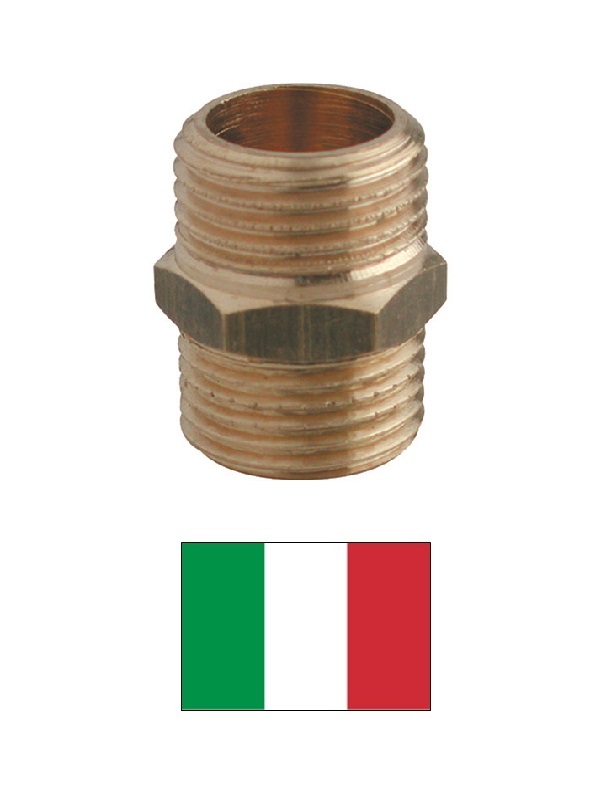 Nipelis Ā-Ā 5300038038G 3/8*, 3/8