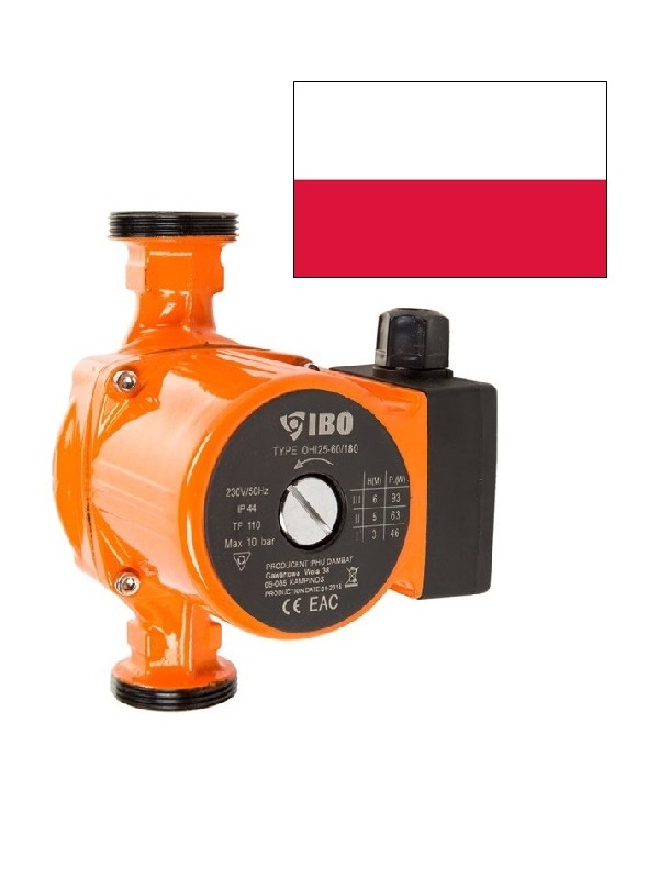 Cirkulācijas sūknis IBO OHI 25-60/130, IBO
