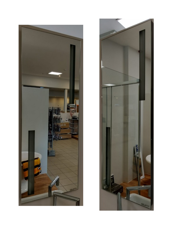 Spogulis ar apgaismojumu 40x105 15113, DUO