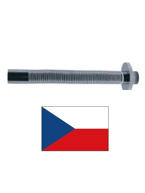 Sifona caurule ar gofru EMCR006, 1/1