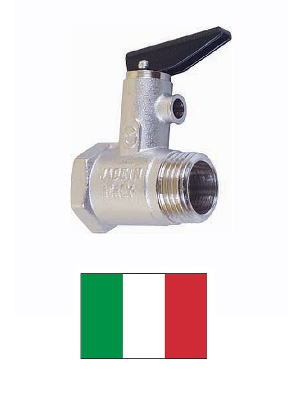 Boilera vārsts ar rokturi 3635 1/2
