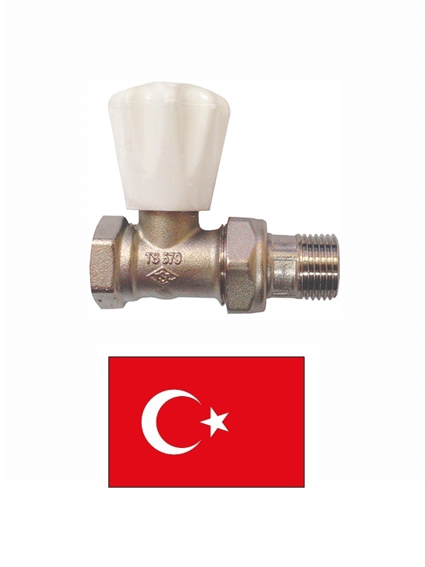 Radiatoru ventilis taisnais 0402301, 1/2
