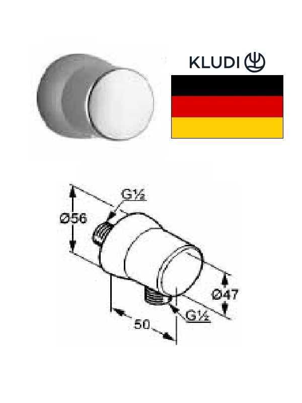 Dušas klausules turētājs 6306005-00