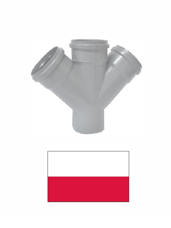 Dubultatzars DN110/50/50;45^ 804, PELEKA