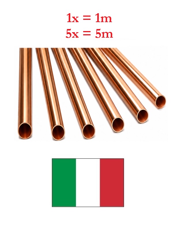 Kapara caurule cietā 15mm 99B15, 15X1MM