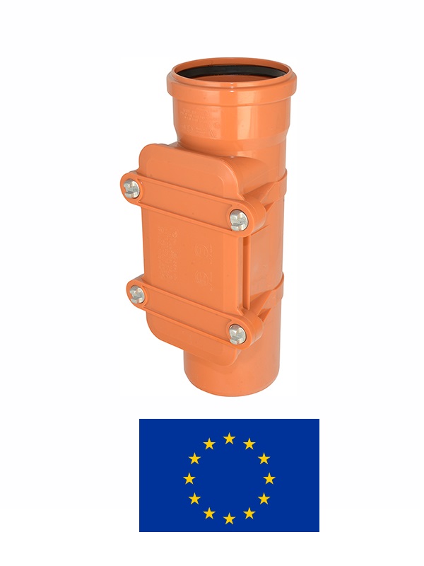 Ārdarbu revīzija ar skrūvēm DN160 857/S