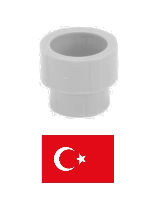 Uzmava-pāreja I-I 40x20mm (pelēka) 912, 40x20mm