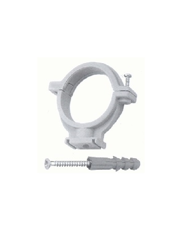 Plastmasas cauruļu turētājs 9826BK, D 110MM