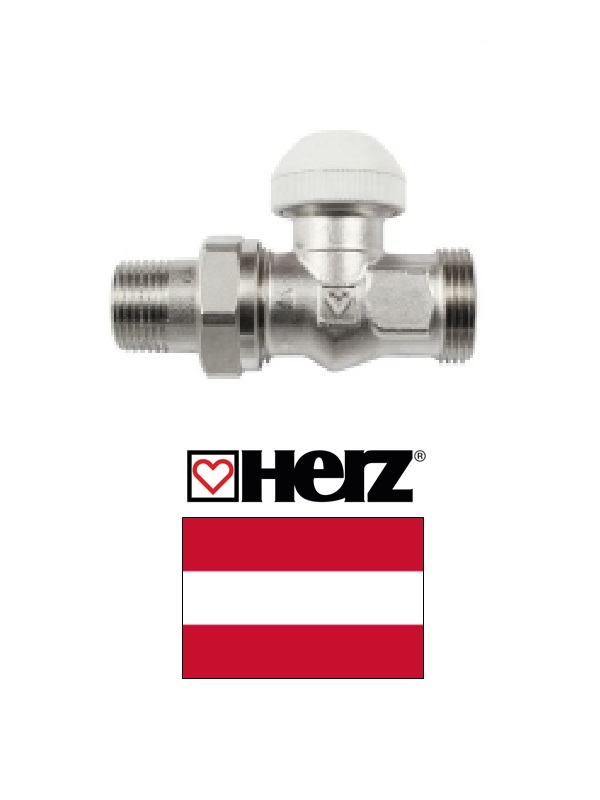 Termostata vārsts, 1/2x3/4 1773381, HERZ-TS90