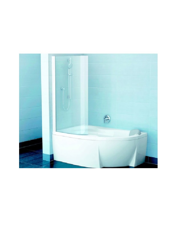 Vannas sieniņa, 140cm, kreisā EVSK1-75L, ROSA