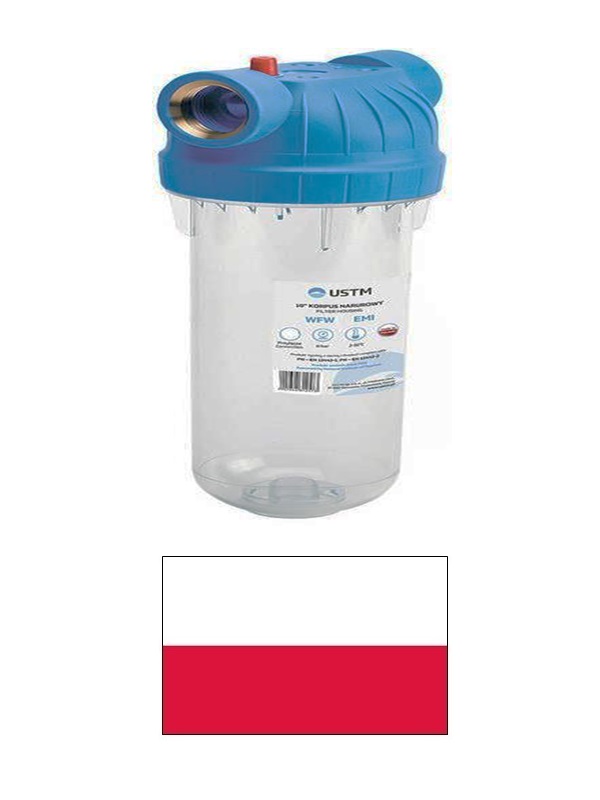 Filtra korpuss EMI 10-1/2, 1/2