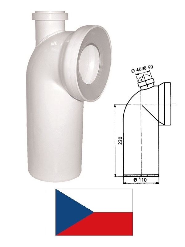 WC līk.ar atzaru 90^ KK95000
