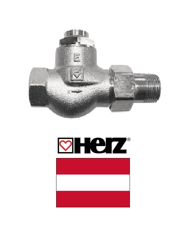 Atpakaļgaitas noslēgvārsts 3/4 1372302, HERZ-RL1E