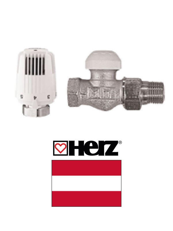 Termostata kompl.,taisns 1/2 1772360, HERZ