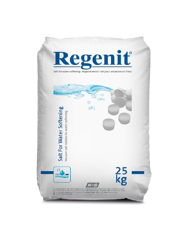 Filtru sāls tabletes 25kg REGENIT, 25KG