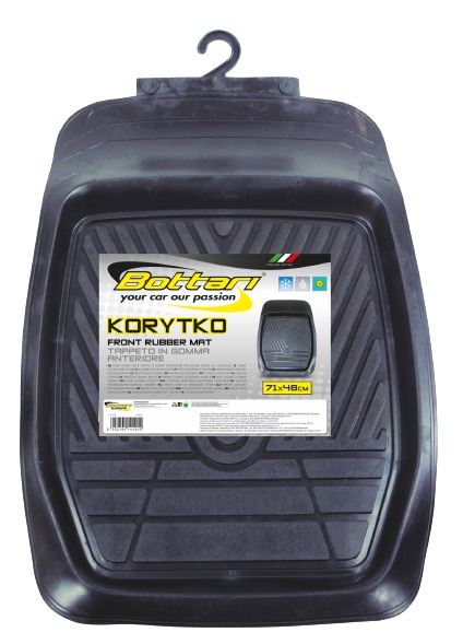 Priekšējais gumijas paklājs "KORYTKO FRONT"