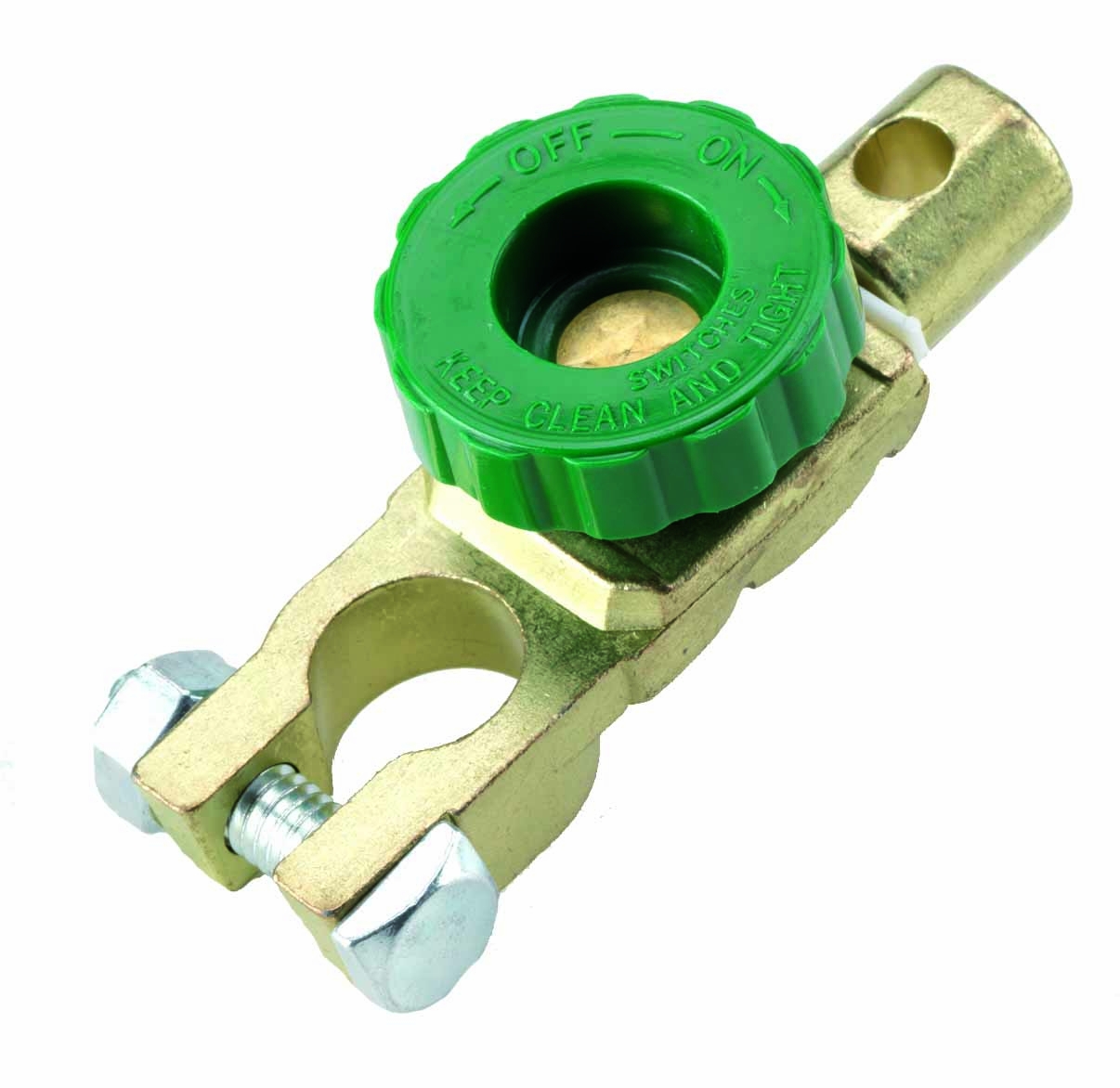 Akumulatora izolācijas slēdzis, spaile "STUCK"