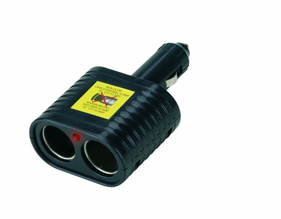 Dubultā auto piepīpētāju ligzda 12V/24V &quot
