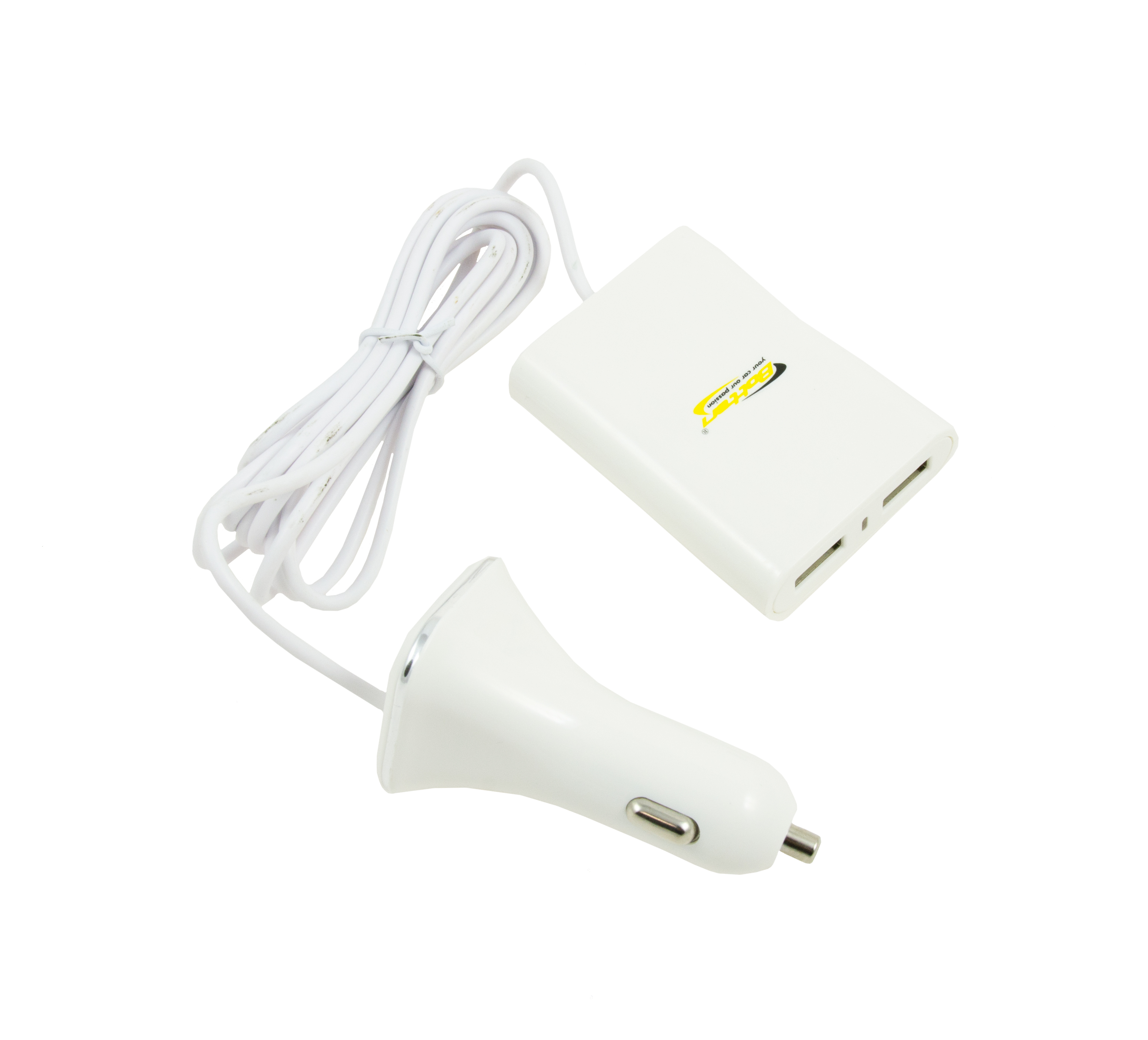 Automašīnas lādētājs x 4 USB kabelis: