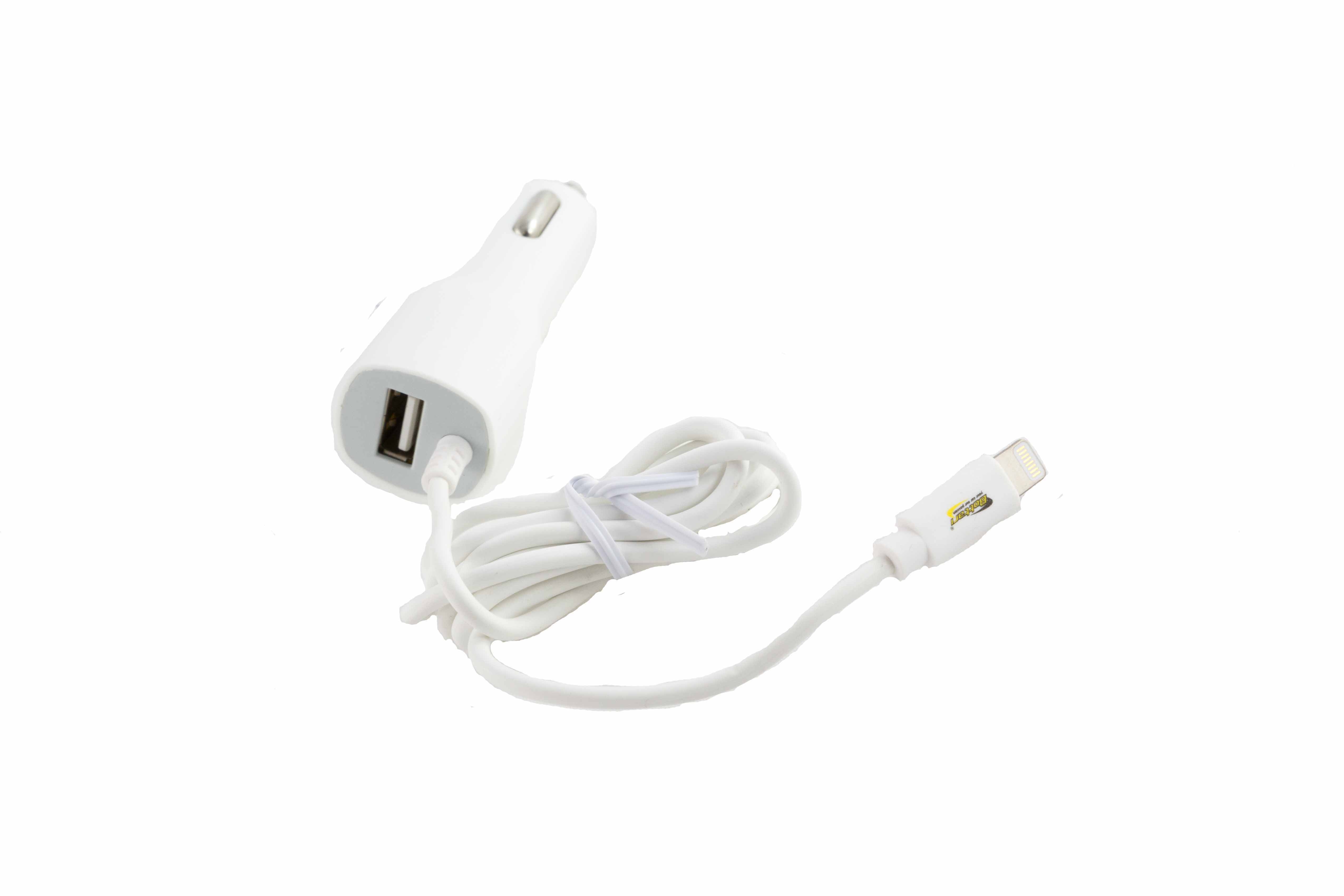 Automašīnas lādētājs ar USB portu priekš